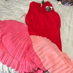 Taylor maxi ruffle dress